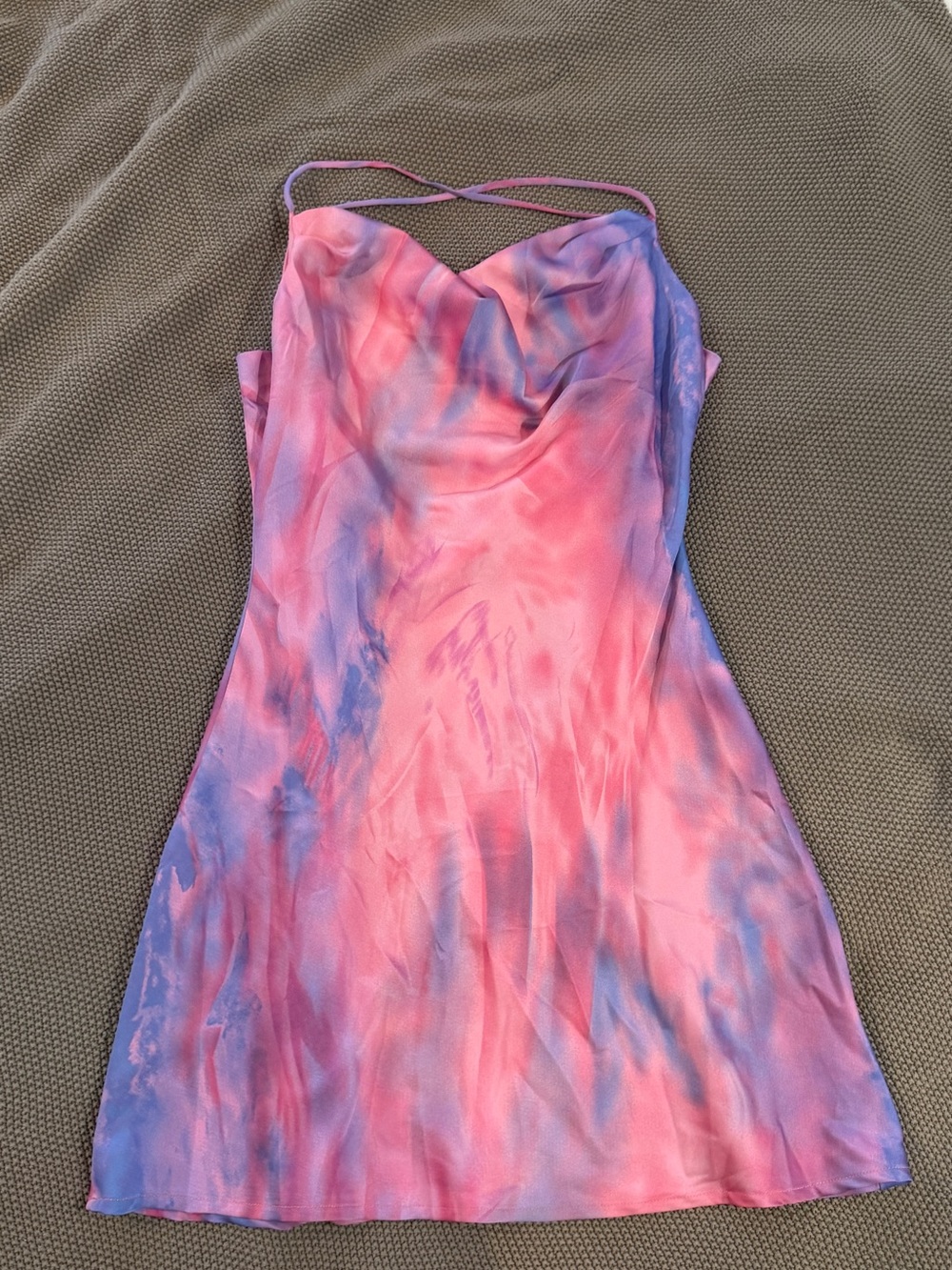 Emory Park Pink and Periwinkle Ombre Slip Dress